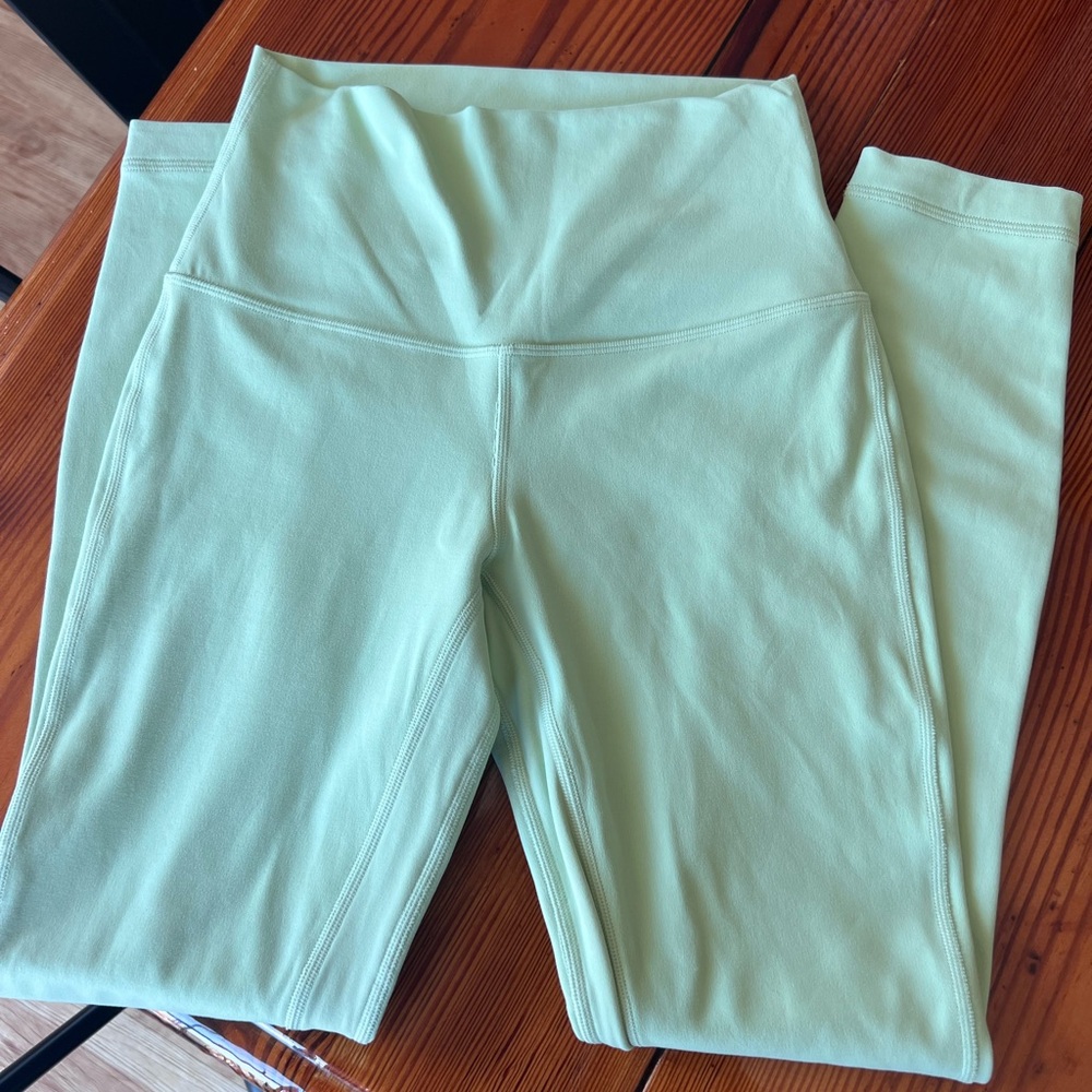 Lululemon Align Leggings 25 inch Mint Color